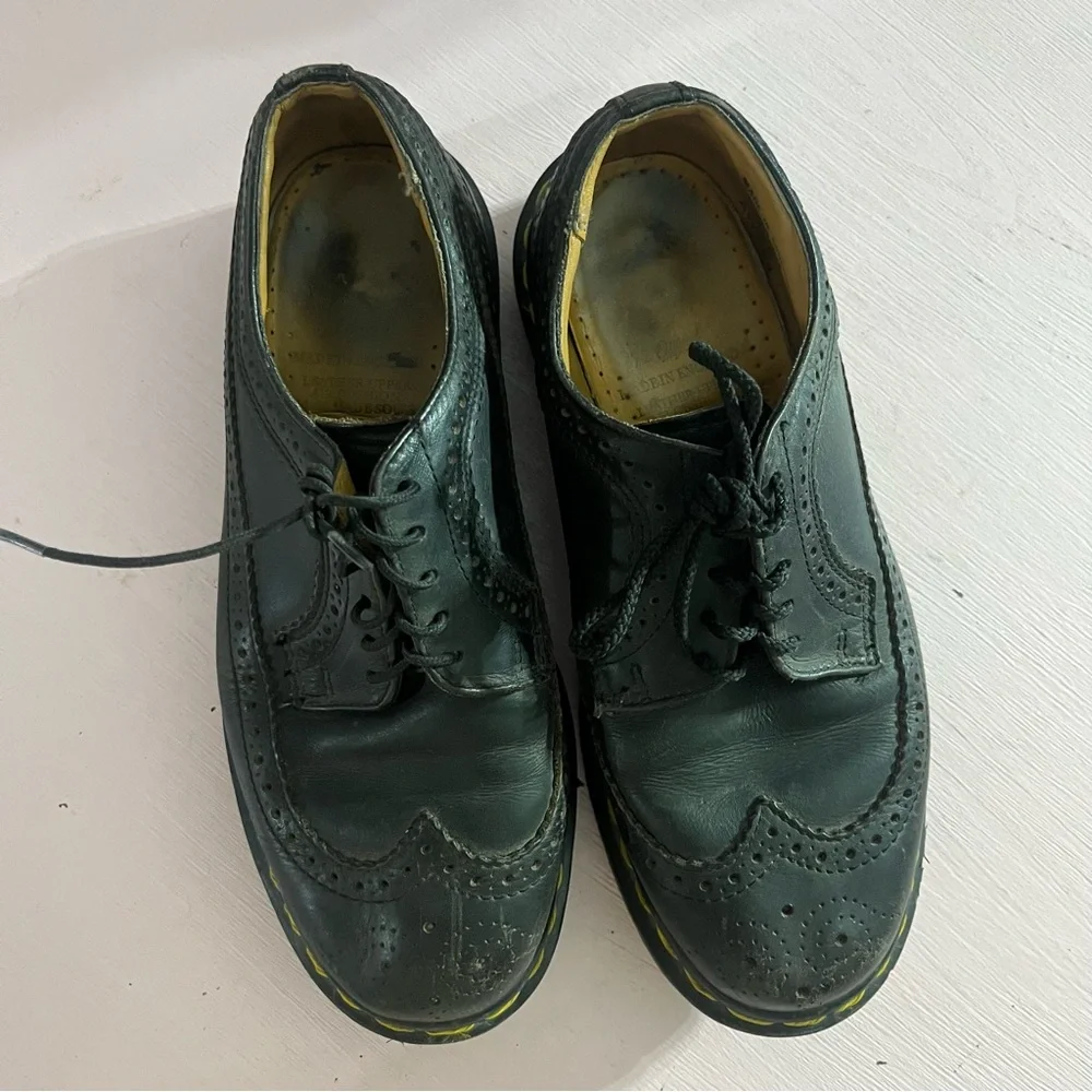 Dr. Martens 3989 Brogue Casual Loafers Original Leather made in England Men’s